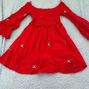 Free People Red Dress
